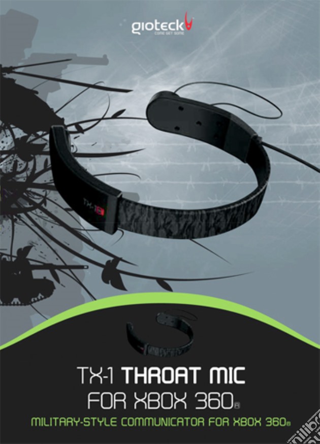 GIOTECK Throat Mic X360 videogame di ACOG