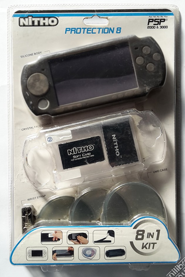 PSP Protection Kit 8 NITHO videogame di ACOG