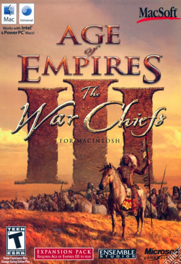 Age of Empires III: The War Chiefs videogame di MAC