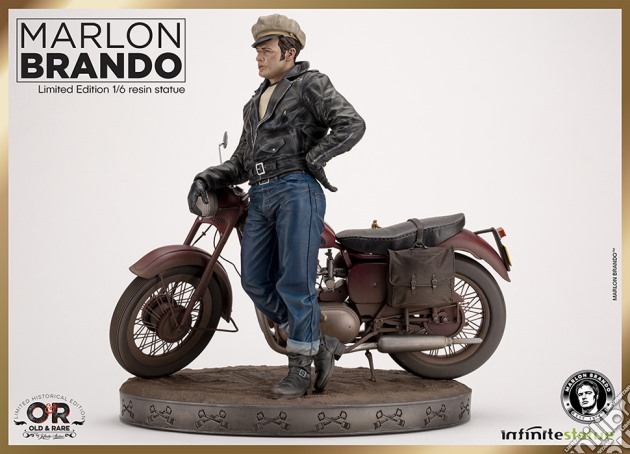 INFINITE Marlon Brando with Bike Scala 1:6 videogame di FIST