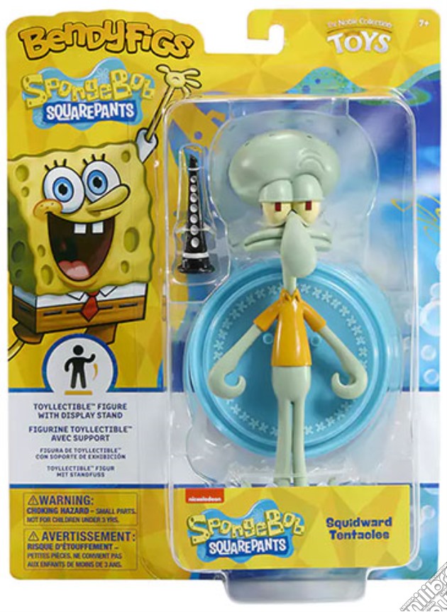 Bendyfigs SpongeBob Squiddi Tentacolo videogame di FIAF