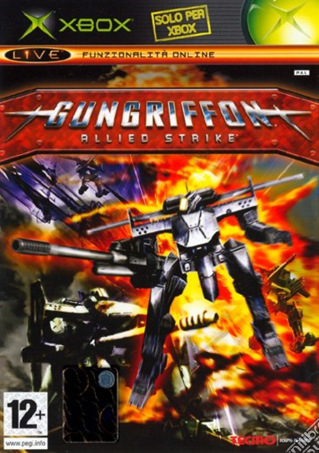 GunGriffon Allied Strike videogame di XBOX