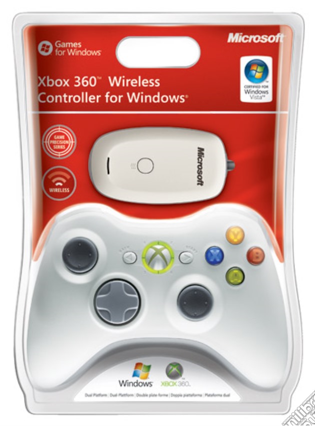 MICROSOFT PC - Joypad X360 Wireless videogame di X360