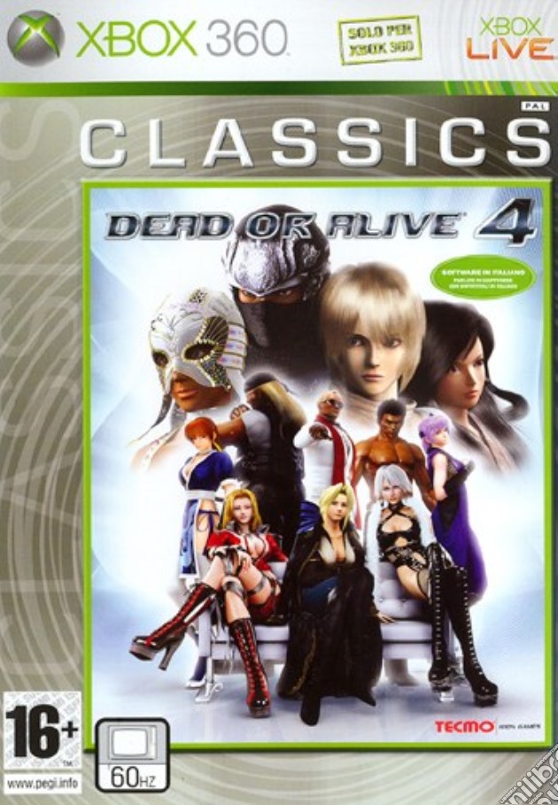 Dead or Alive 4 Classics videogame di X360