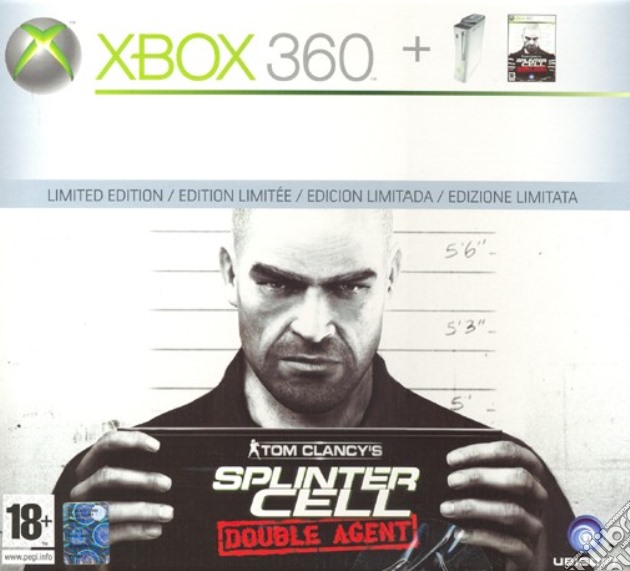 XBOX 360 Splinter Cell Double Agent Bund videogame di X360
