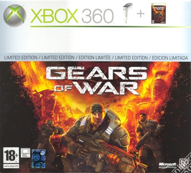 XBOX 360 Pro Gears of Wars Bundle videogame di X360