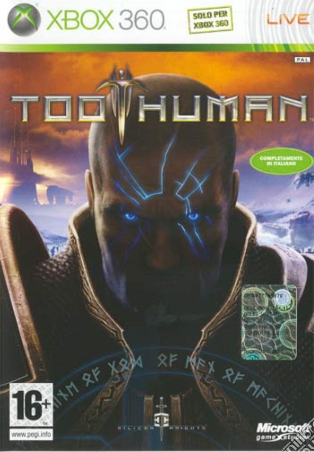 Too Human videogame di X360