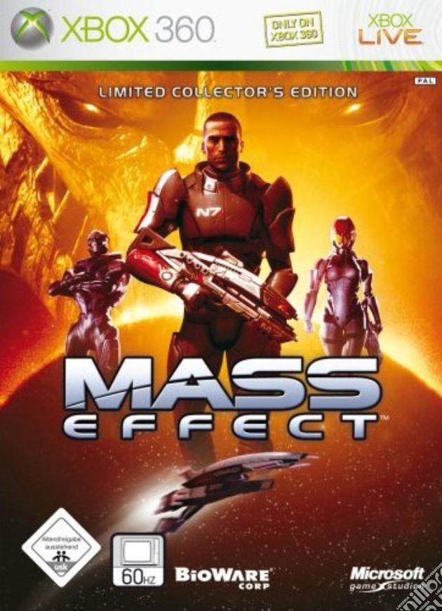 Mass Effect Limited Edition videogame di X360