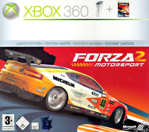 XBOX 360 Pro Forza 2 Motorsport Bundle videogame di X360