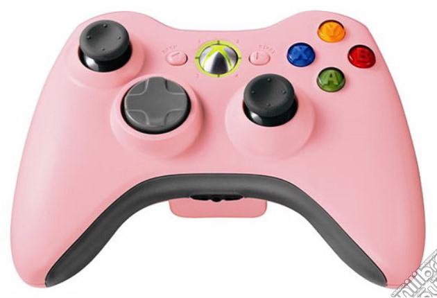 MICROSOFT X360 Controller Wireless Pink videogame di X360