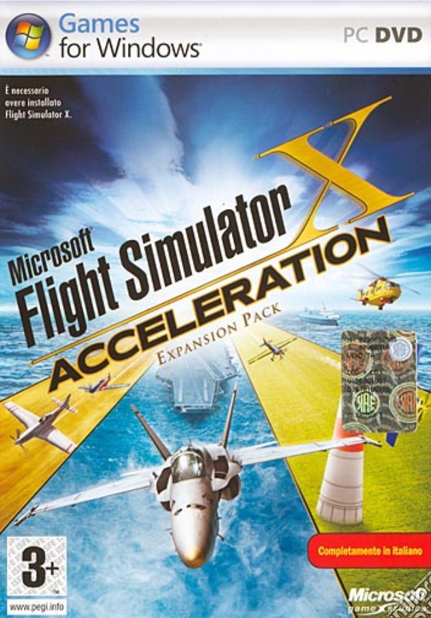 Flight Simulator X Acceleration videogame di PC