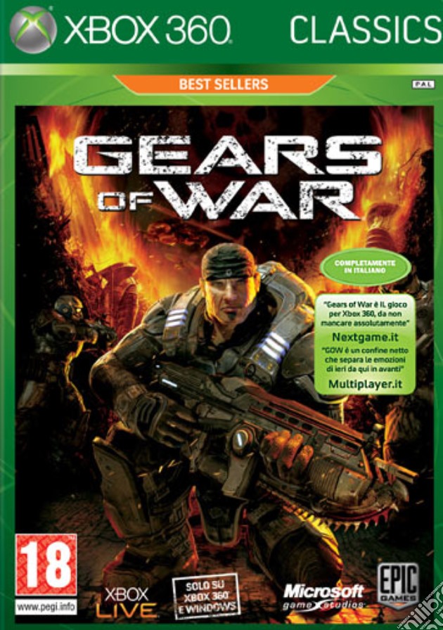 Gears of War CLS videogame di XCLS