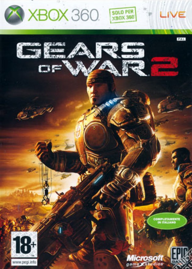 Gears Of War 2 videogame di X360