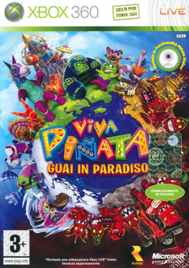 Viva Pinata 2 Guai In Paradiso videogame di X360