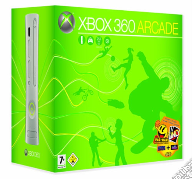 XBOX 360 Core HDMI Arcade Bundle videogame di X360