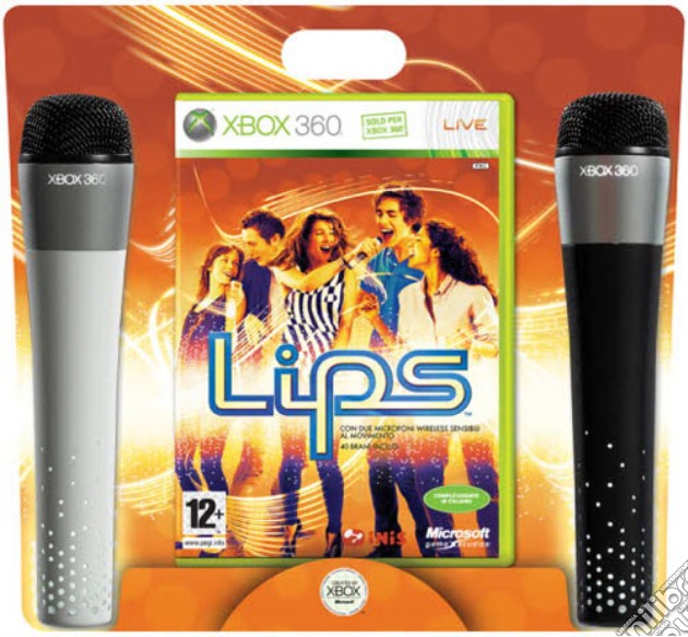 Lips + Microfoni videogame di X360