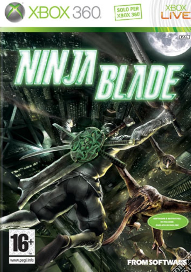 Ninja Blade videogame di X360