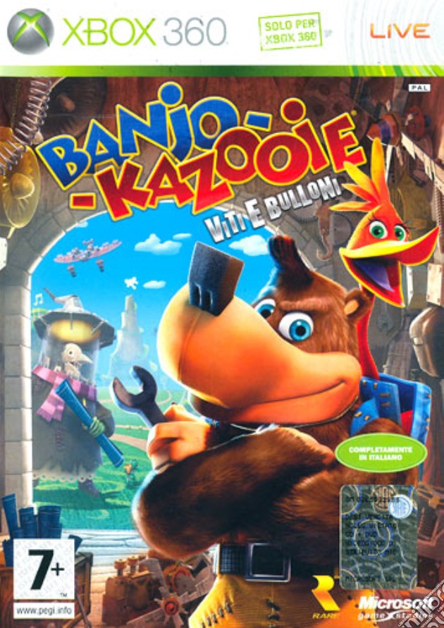Banjo Kazooie Nuts & Bolts videogame di X360