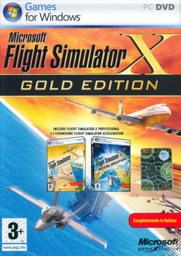 Flight Simulator X Gold Edition videogame di PC