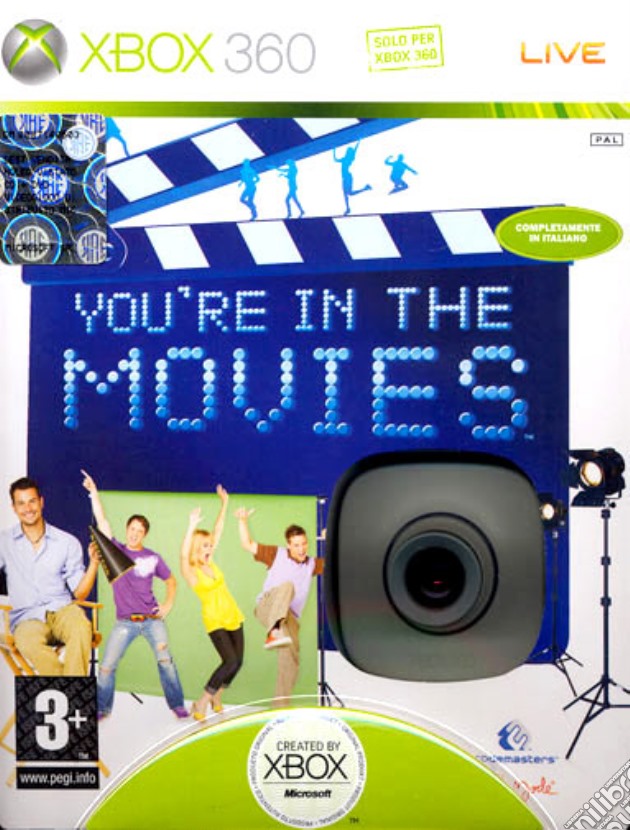 You're In The Movies videogame di X360