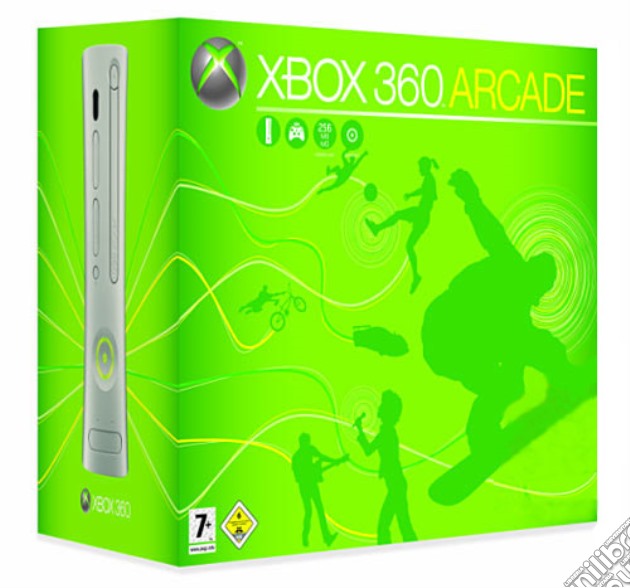 XBOX 360 Core HDMI Arcade videogame di X360