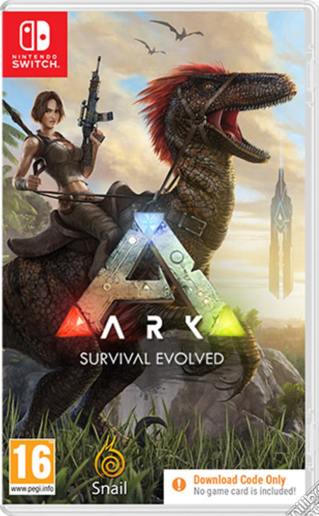 ARK: Survival Evolved (Code in a Box) videogame di SWITCH