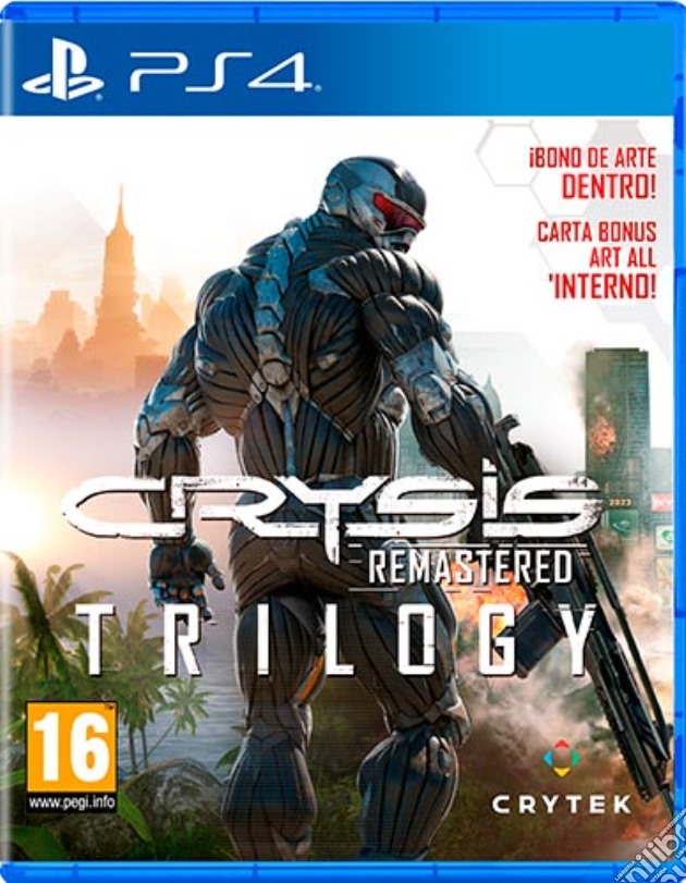 Crysis Remastered Trilogy videogame di PS4