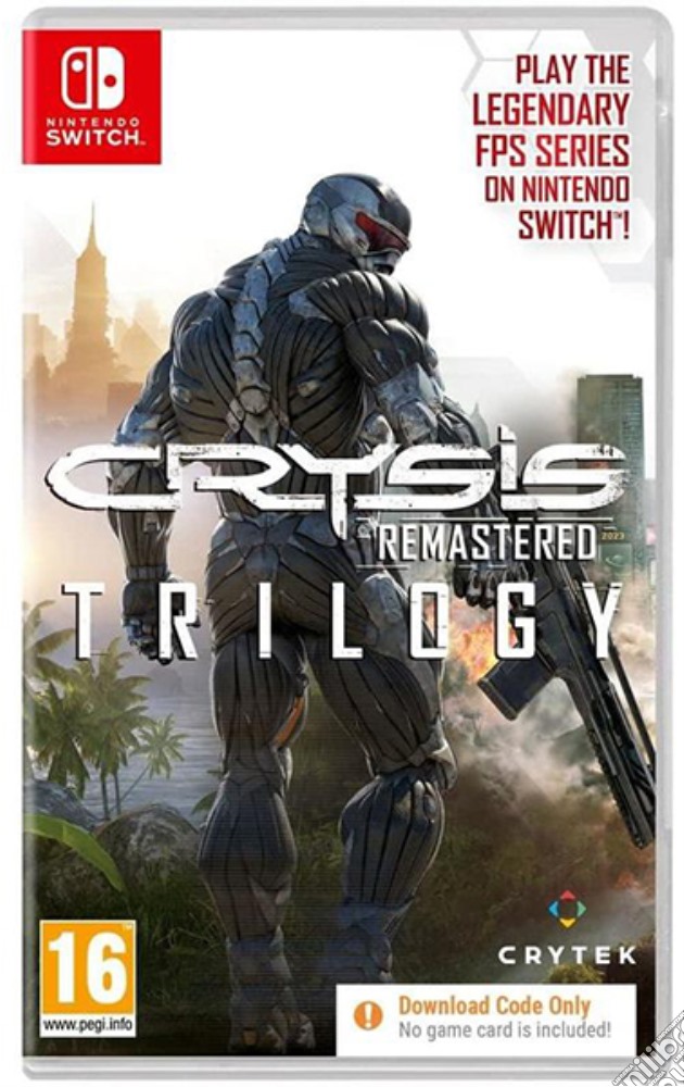 Crysis Remastered Trilogy (CIAB) videogame di SWITCH