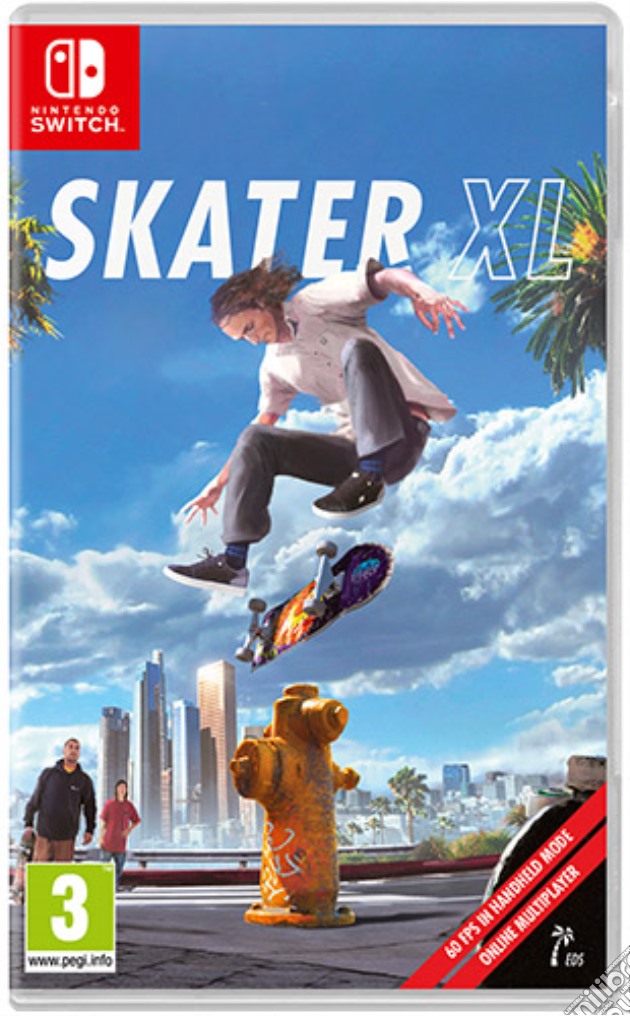 Skater XL videogame di SWITCH