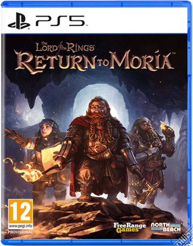 The Lord of the Rings Return to Moria videogame di PS5