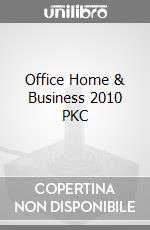 Office Home & Business 2010 PKC game acc