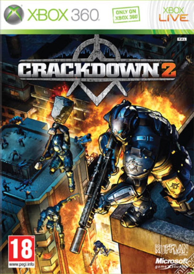 Crackdown 2 videogame di X360