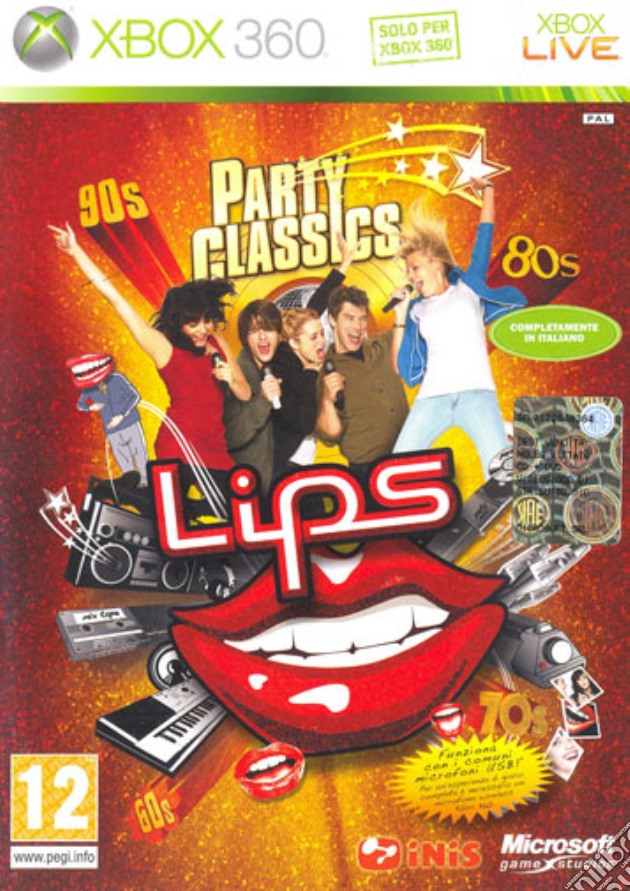 Lips Party Classics videogame di X360