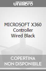 MICROSOFT X360 Controller Wired Black game acc