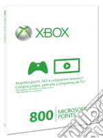 MICROSOFT X360 Live 800pt Card Sleeved