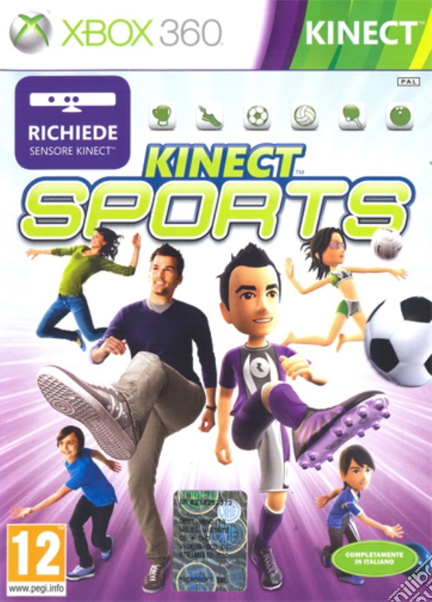 Kinect Sports videogame di X360