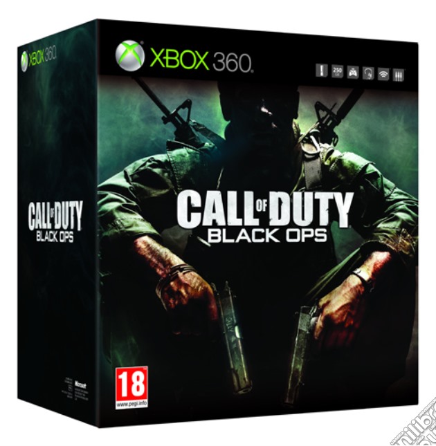 X360 250GB Call of Duty Bundle videogame di X360
