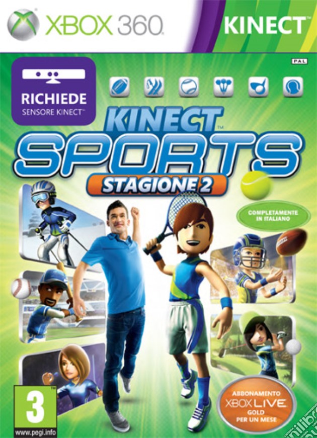 Kinect Sports Stagione 2 videogame di X360