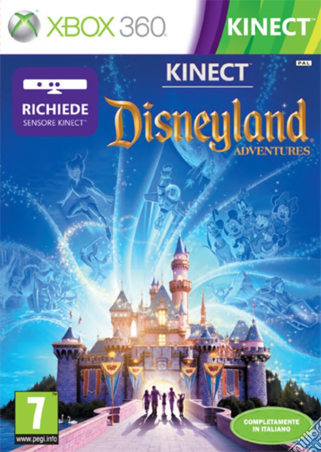 Kinect Disneyland Adventure videogame di X360