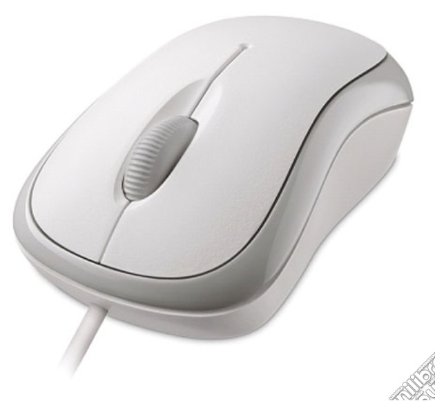 MS Basic Optical Mouse White videogame di HKMO