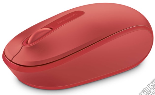 MS Wireless Mobile Mouse 1850 Red videogame di HKMO