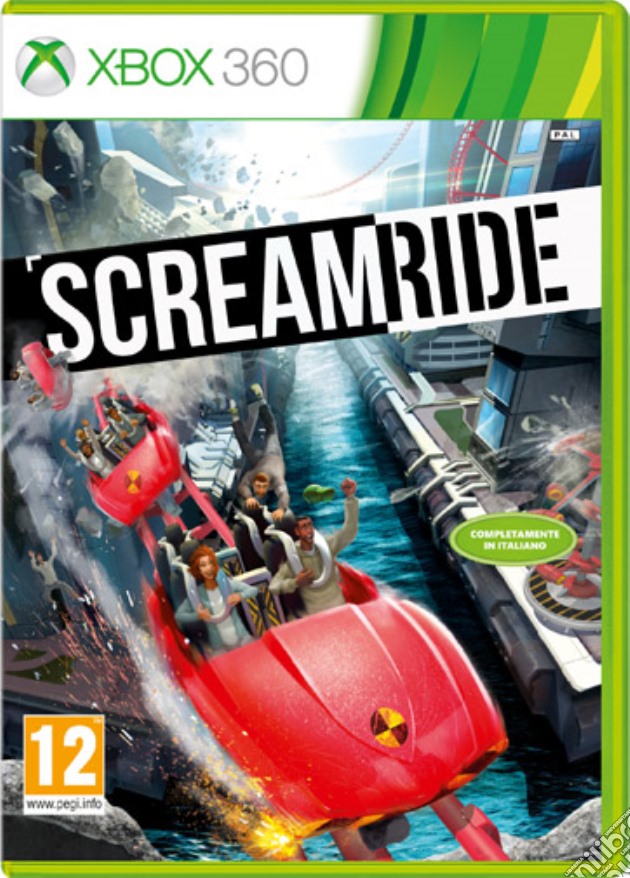 Scream Ride videogame di X360