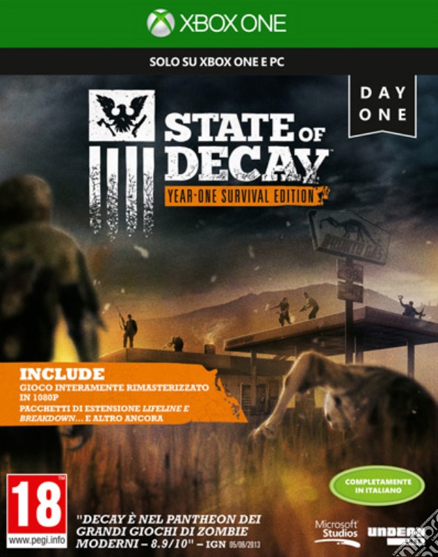 State of Decay: Year-One Survival Ed. videogame di XONE