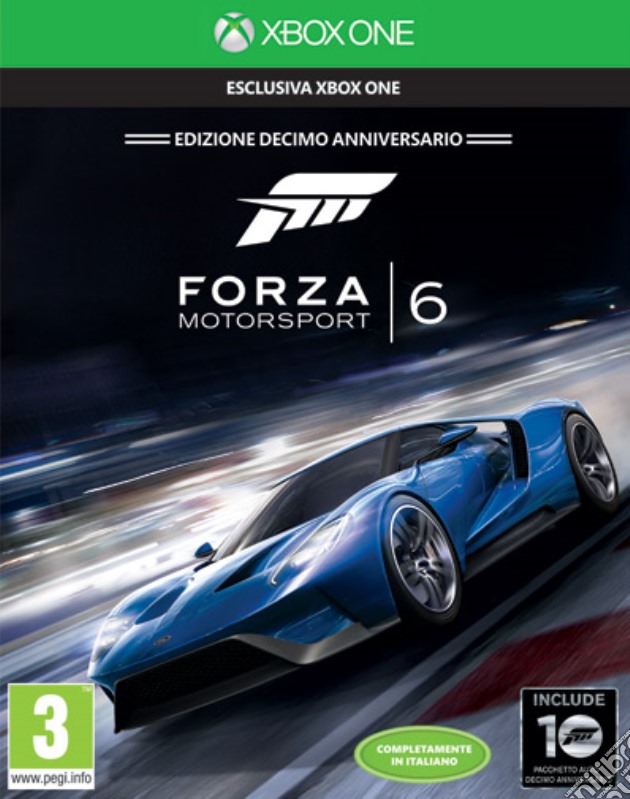 Forza Motorsport 6 videogame di XONE