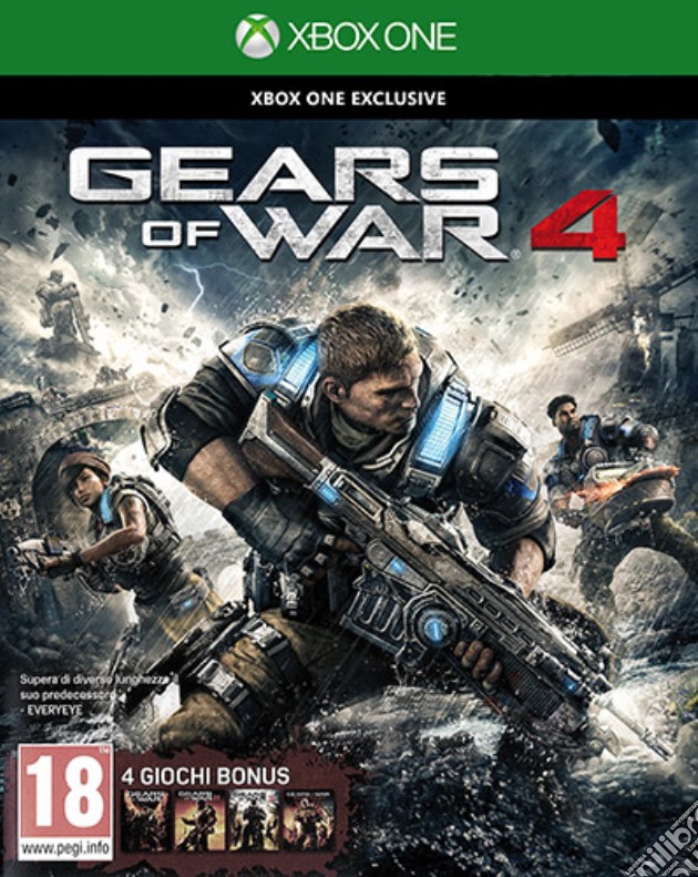 Gears of War 4 videogame di XONE