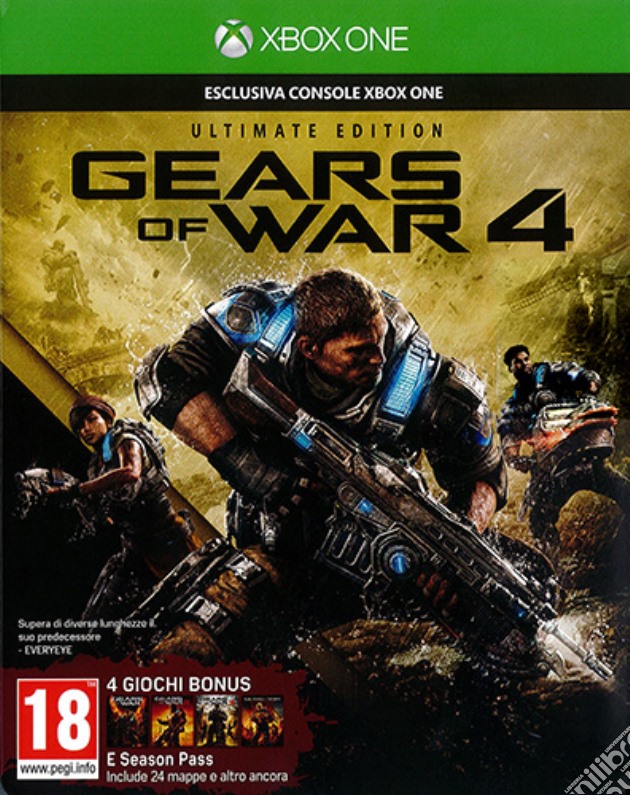 Gears of War 4 Ultimate Limited Edition videogame di XONE