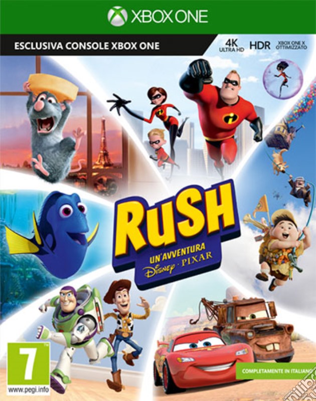 Rush: a Disney Pixar Adventure videogame di XONE