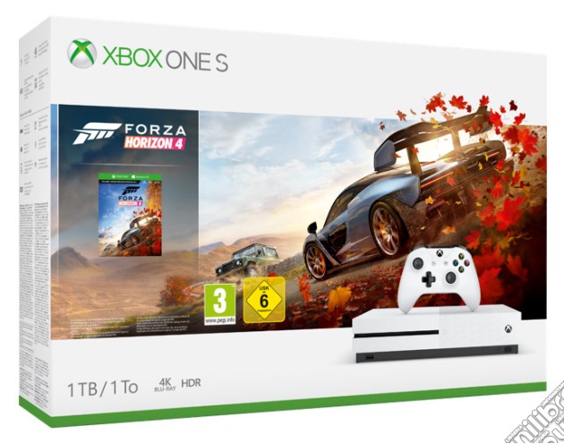 XBOX ONE S + Forza Horizon 4 videogame di ACC