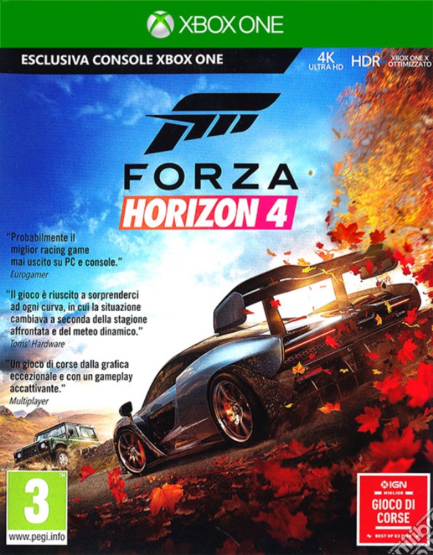 Forza Horizon 4 videogame di XONE