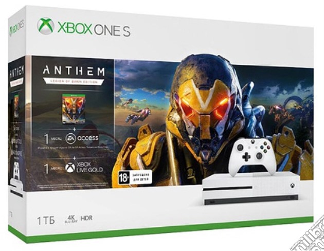 XBOX ONE S + Anthem videogame di ACC